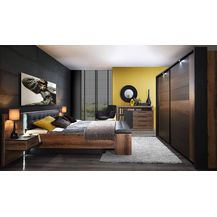 Bild für FORTE Bellevue Bettanlage mit inkludierten 2 Nachtkommoden