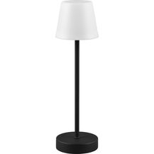 Bild für Akku Aussen Tischleuchte schwarz LED MARTINEZ Lampe USB Touch Dimmer ca. 39 cm