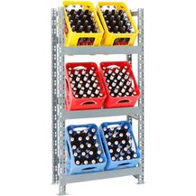 Bild für PROREGAL Getränkekistenregal Tegernsee grau 