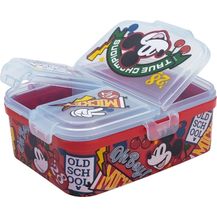 Bild für Disney Mickey Mouse Kinder Brotdose XL – Lunchbox mit 3 Fächern & tollem Design