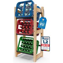 Bild für SCHWANFELD® Getränkekistenregal für 3 Kisten [Geeignet für Jede Kistensorte]