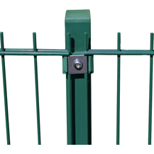 Bild für HOME DELUXE Pfosten für Doppelstabmattenzaun MORATA