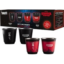 Bild für Espressobecher Espressotasse Set Thermoeffekt Bialetti Stranger Things STRTH04P