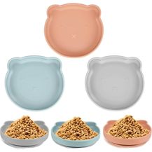 Bild für Rutschfester Futternapf aus Silikon für Trocken- und Nassfutter für kleine Hunde, Welpen und Katzen (3,5 x 17,5 x 16,5 cm)