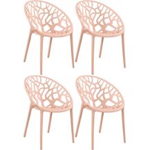 Bild für CLP 4er Set Gartenstuhl Hope