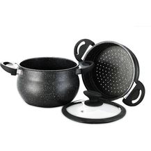 Bild für Cheffinger Kochtopf 6L Dampftopf Dampfkocher Mantowarka Couscous Topf