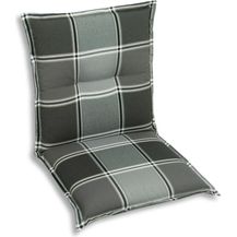 Bild für GO-DE Niederlehner-Auflage 110x50x9 cm grau Sitzkissen Sitzpolster Sitzauflage