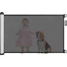 Bild für COSTWAY Türschutzgitter 0-130cm ausziehbar