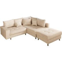 Bild für riess-ambiente Ecksofa KENT 220cm champagner beige