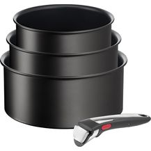 Bild für Tefal L39594 Ingenio Unlimited On 4-teiliges Kasserollenset 