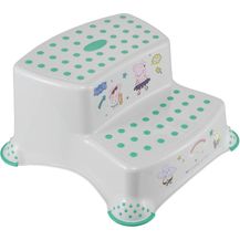 Bild für Keeeper Peppa Tritthocker Schemel zweistufig mit anit-rutsch-funktion Soft Grey