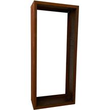 Bild für Kaminholzregal Brennholzregal Edelrost 115x50x25 cm Holzregal Rost Cortenstahl