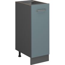 Bild für Apothekerschrank R-Line Blau-Grau 30 cm ohne Arbeitsplatte Vicco