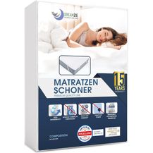 Bild für Dreamzie Matratzenschoner 180x200 Wasserdicht Made in EU und Oeko-TEX Zertifiziert Atmungsaktive Matratzenauflage
