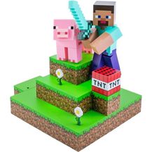 Bild für Paladone LED Dekolicht Minecraft Steve Diorama Leuchte