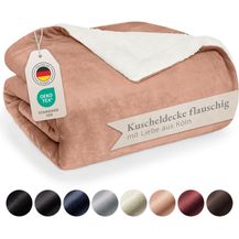 Bild für Blumtal Premium Sherpa Kuscheldecke 150x200 cm