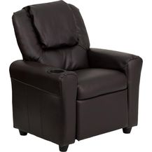 Bild für Flash Furniture Kids Recliner with Cup Holder