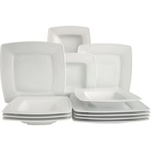 Bild für CreaTable Tafelservice Victoria Weiss (12-tlg)