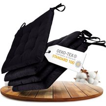 Bild für Gräfenstayn Stuhlkissen Sitzkissen 40x40cm Haltebänder Indoor Outdoor