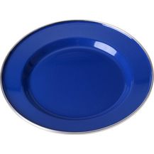 Bild für Kinderteller emailliert 20 cm blau