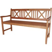 Bild für Gartenbank Aalborg 3 Sitzer natur