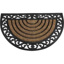 Bild für Gummimatte Impalla 45x75cm schwarz Schmutzfangmatte Matte Fußabtreter Haushalt