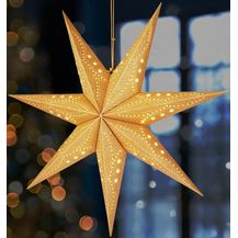 Bild für BRUBAKER 3D Weihnachtsstern zum Aufhängen