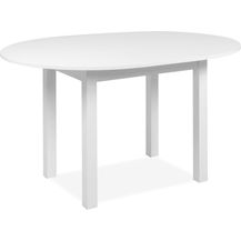 Bild für Esstisch >Coburg< in weiß