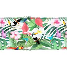 Bild für vidaXL Niedriglehner-Auflagen 4 Stk. Mehrfarbig Stoff 361326