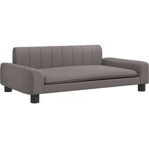 Bild für vidaXL Hundebett Taupe 90x53x30 cm Stoff 171850