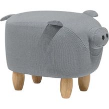 Bild für Beliani PIGGY gray pet pouffe