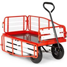 Bild für "Ventura Handwagen Bollerwagen Schwerlast 300 kg Stahl Rot"