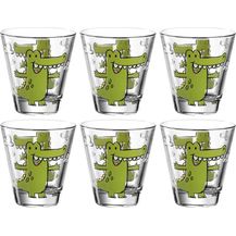 Bild für Leonardo BAMBINI Kinderbecher Krokodil 215ml 6er Set