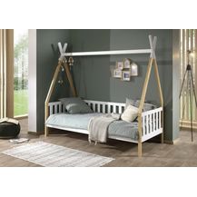 Bild für Tipi Kojen Bett mit Umrandung