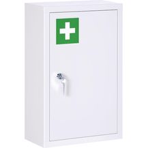 Bild für Kleankin Medizinschrank Apothekerschrank mit 3 Schichten (Medikamentenschrank, 1-St, Arzneischrank)