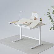 FlexiSpot SD2 Kinderschreibtisch elektrisch höhenverstellbar, neigbar, mit Stauraum & Taschenhaken – ergonomisch & praktisch