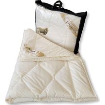 Bild für Meivita Naturhaarbettdecke Merino Schafschurwolle Sommerdecke