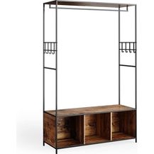 Bild für Kleiderschrank Fyrk Eiche rustikal 119.5 x 189 cm Vicco