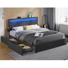 Bild für VASAGLE Doppelbettgestell