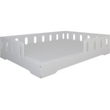 Bild für Kids Collective Kinderbett 90x200 140x200 cm Bodenbett mit Rausfallschutz und Lattenrost