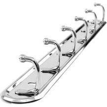 Bild für Lantelme Hakenleiste Edelstahl Landhaus Stil Selbstklebend Küchenleiste mit Haken