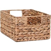 Bild für VIVANNO Regalkorb Wasserhyazinthe LANTA Rechteckig