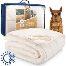 Bild für Engelshof Alpaka Bettdecke "Farisa" 4-Jahreszeiten 200x220 cm