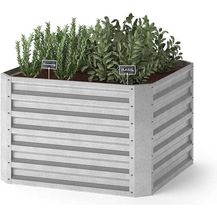 Bild für Hochbeet Silber 90 x 90 cm OK-Living