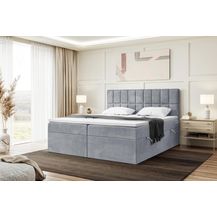 Bild für MEBLINI Boxspringbett LUKAS 140x200 cm mit Bettkasten