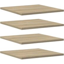 Bild für vidaXL Bücherregal-Bretter 4 Stk. Sonoma-Eiche 40x40x1,5 cm 805176