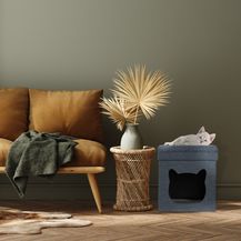 Bild für Relaxdays Katzenhöhle Hocker