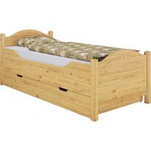 Bild für Erst-Holz Seniorenbett extra hoch Bettkasten 100x200 Kiefer Holzbett Einzelbett Gästebett 60. 40-10 S4