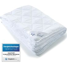 Bild für aqua-textil 4 Jahreszeiten Bettdecke 135x200 cm Decken zusammengeknöpft Winter 800g Sommer 600g klimaregulierend Oeko-TEX