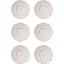 Bild für Villeroy & Boch Manufacture Rock Espressountertasse weiß Ø 12,1 cm 6er Set